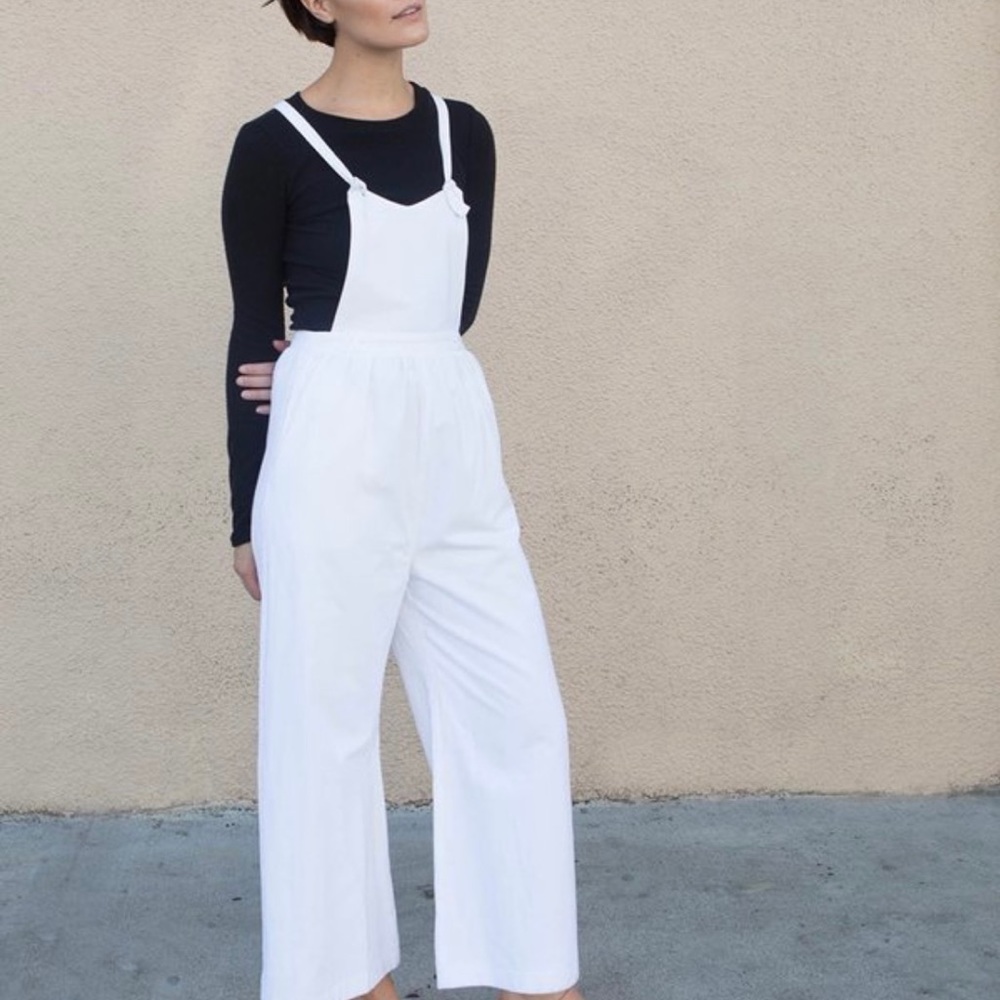 Loup Kate Overalls, White